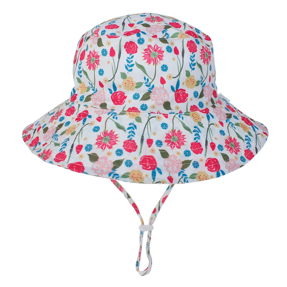 Baby Sun Hat For Girls and Boys Outdoor Cap 0-8 Years