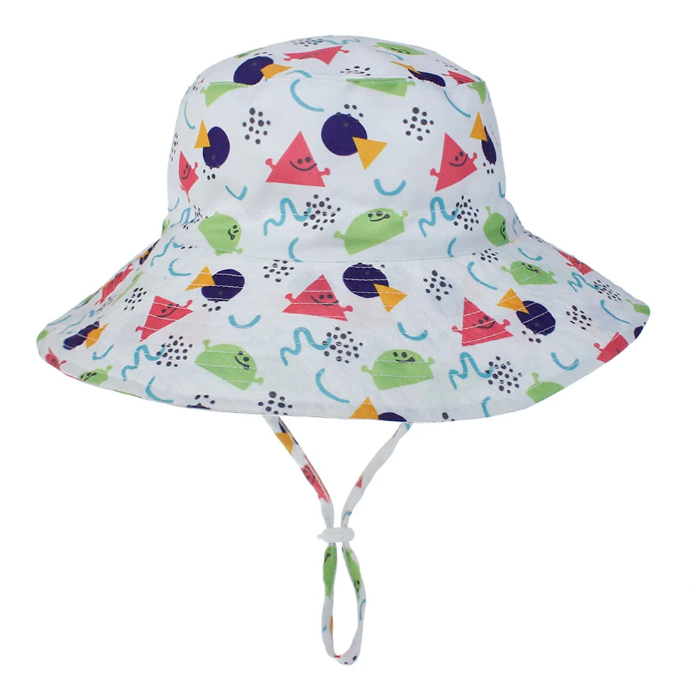 Baby Sun Hat For Girls and Boys Outdoor Cap 0-8 Years