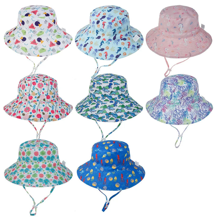 Baby Sun Hat For Girls and Boys Outdoor Cap 0-8 Years