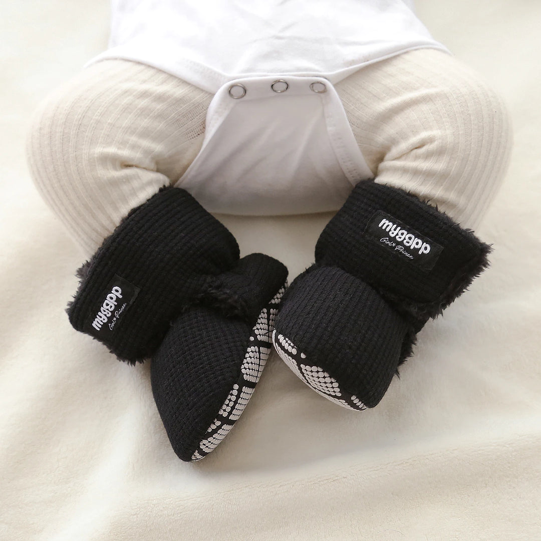 Newborn Infant Baby Girls Boys Warm Fleece Winter Booties