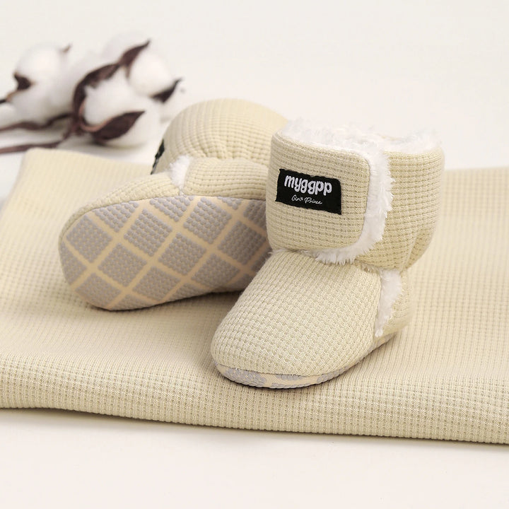 Newborn Infant Baby Girls Boys Warm Fleece Winter Booties