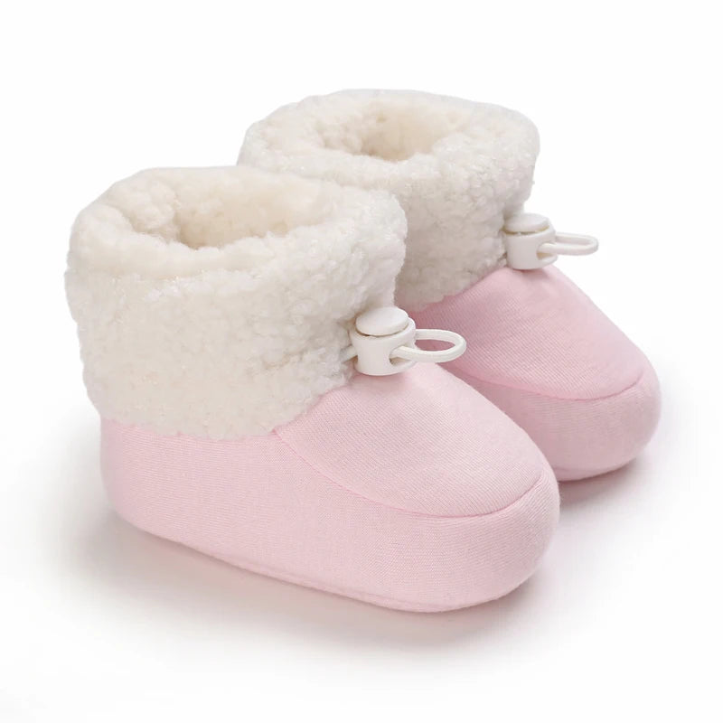 Boys Girls First Walkers Infant Warm Snow Boots 0-18Months  ﻿