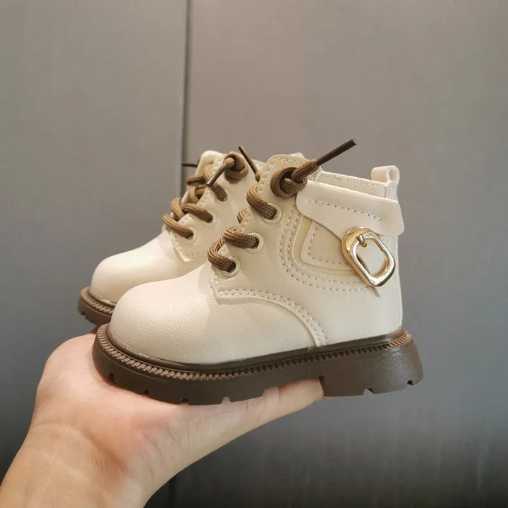 Leather Boots Infant Newborn Outdoor Shoes Toddler Boy Girl Boots