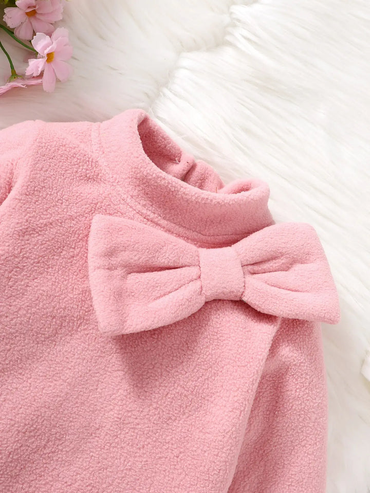 Baby winter simple fashion refreshing and comfortable dress