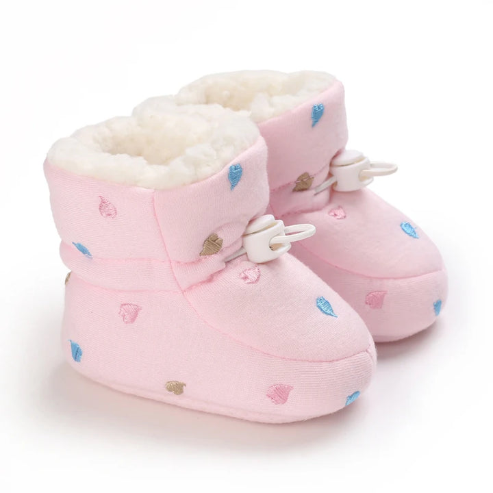 Boys Girls First Walkers Infant Warm Snow Boots 0-18Months  ﻿