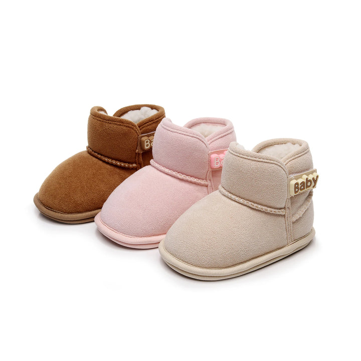 Baby Girls Boys Winter Ankle Boots Non-slip Newborn