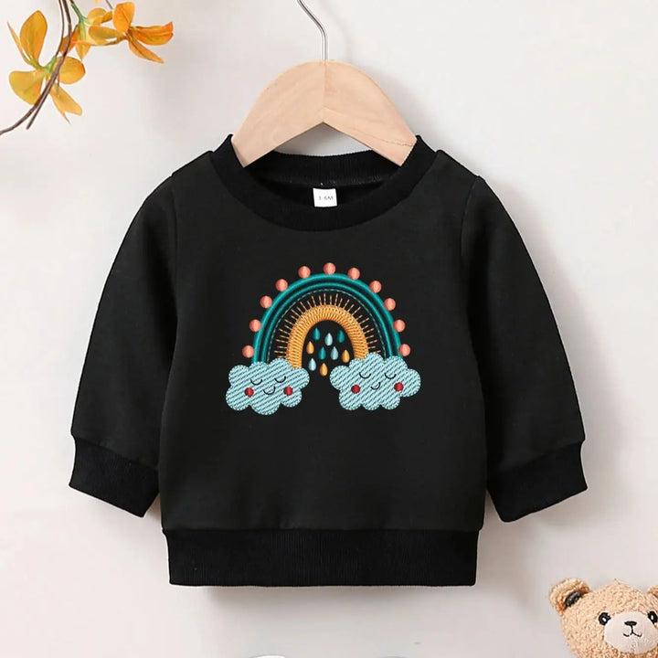 Long sleeved casual cute cartoon top for ages 1-2y