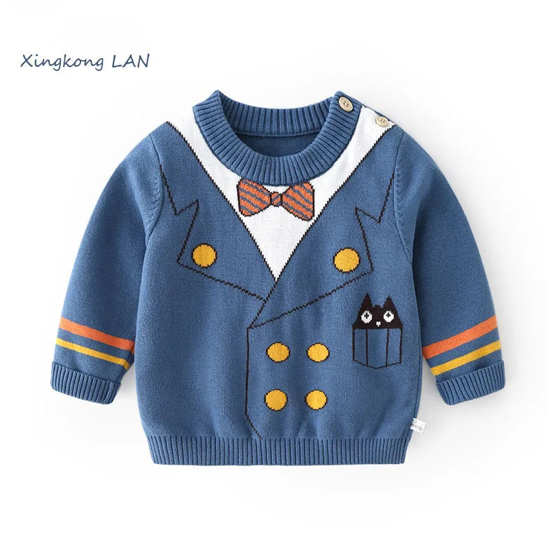 Little Boys Tops Kids Baby Boys Knitwear