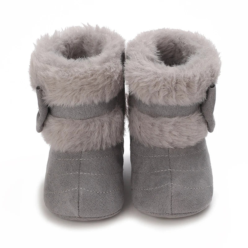 Cute Bowknot Comfortable Boots For Baby Girls