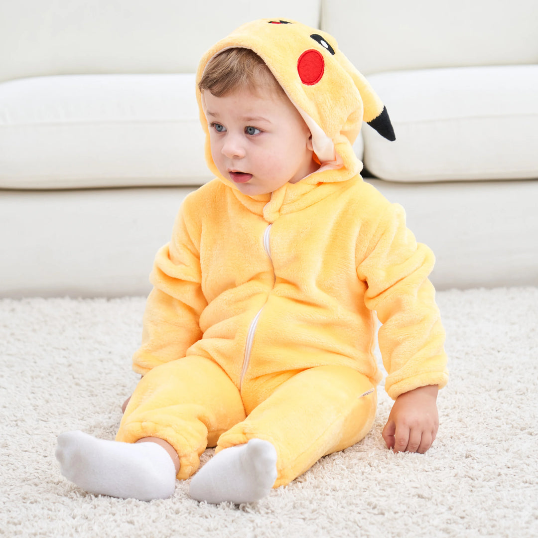 Baby Rompers Pajamas Winter Hooded Blanket Sleepers Toddler Infant Clothes Overall Bodysuits Jumpsuit Costumes For Kids Bebe