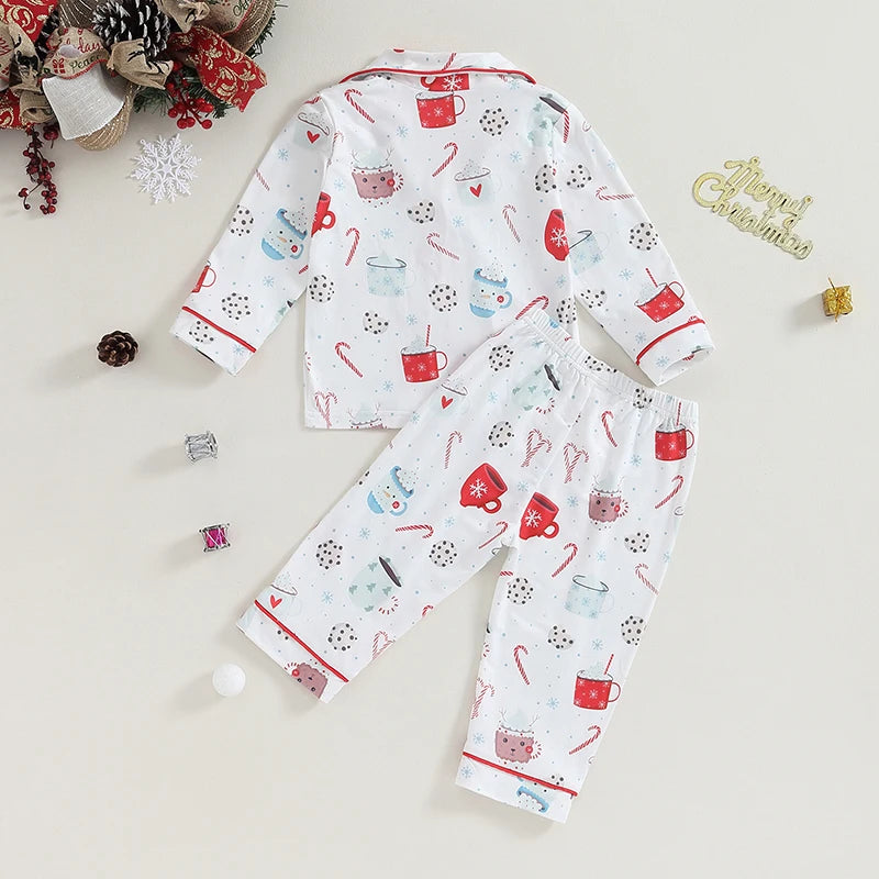 Pajama Baby Clothes Cute Cartoon Bear Toddler Romper Pajama Girl Boy 0-1Y