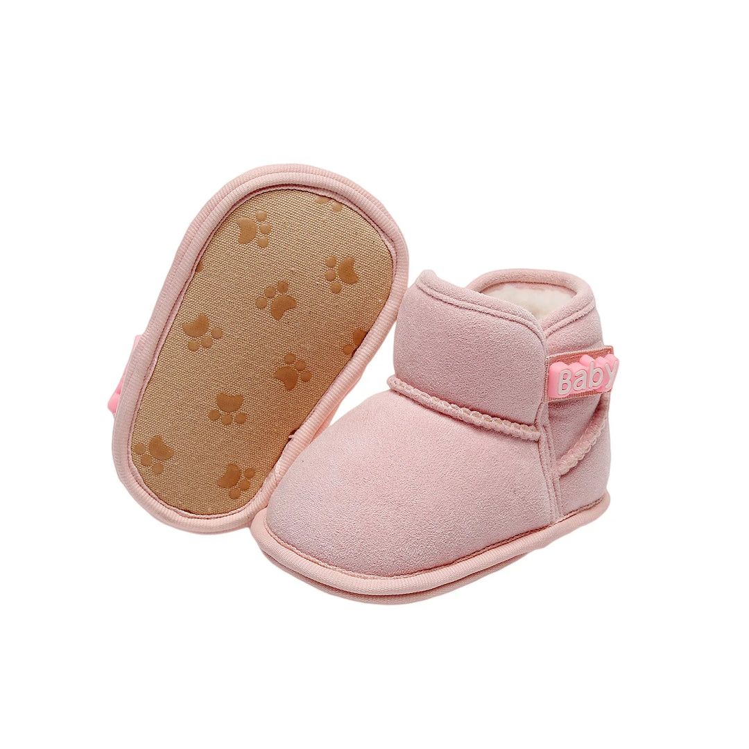 Baby Girls Boys Winter Ankle Boots Non-slip Newborn