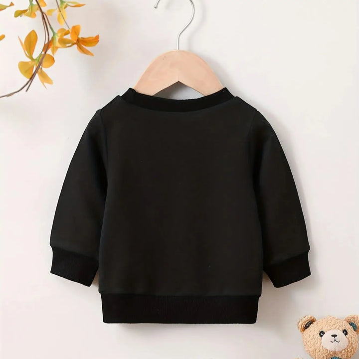 Long sleeved casual cute cartoon top for ages 1-2y