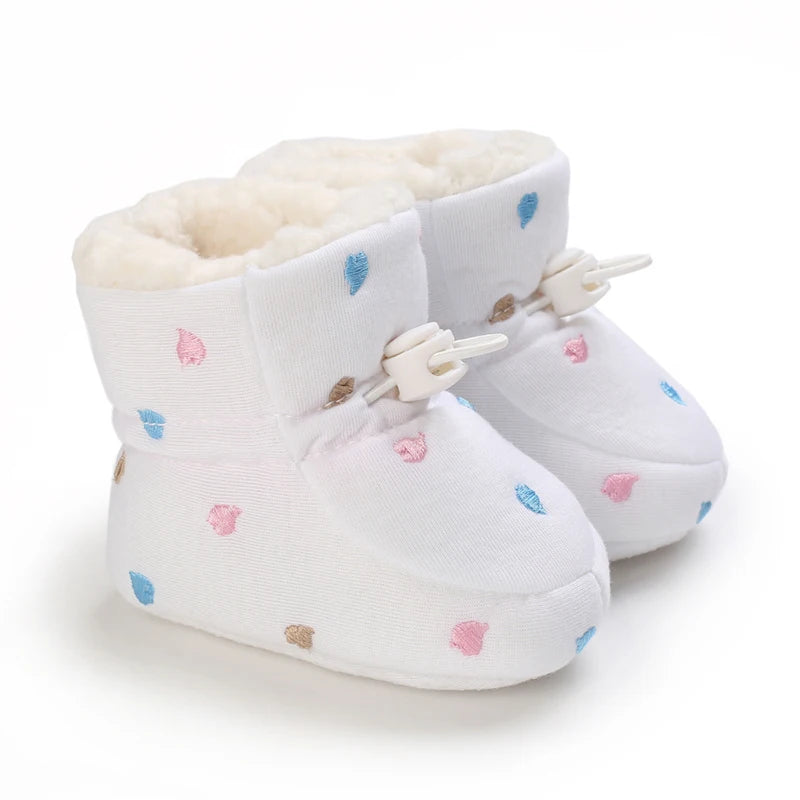 Boys Girls First Walkers Infant Warm Snow Boots 0-18Months  ﻿